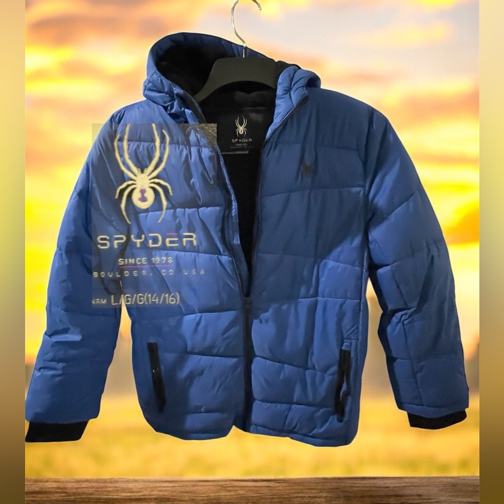 Little boy, spider jacket